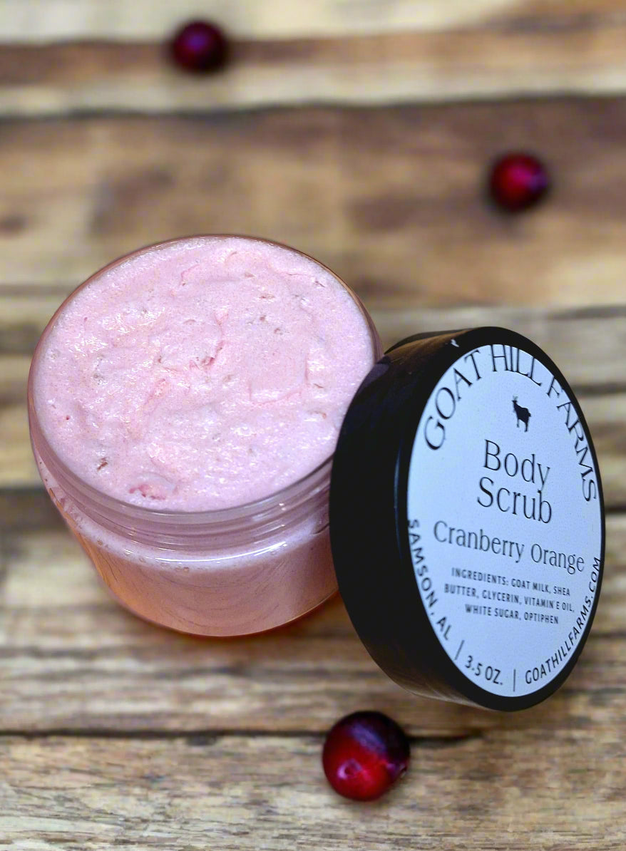 Body Scrub - Cranberry Orange