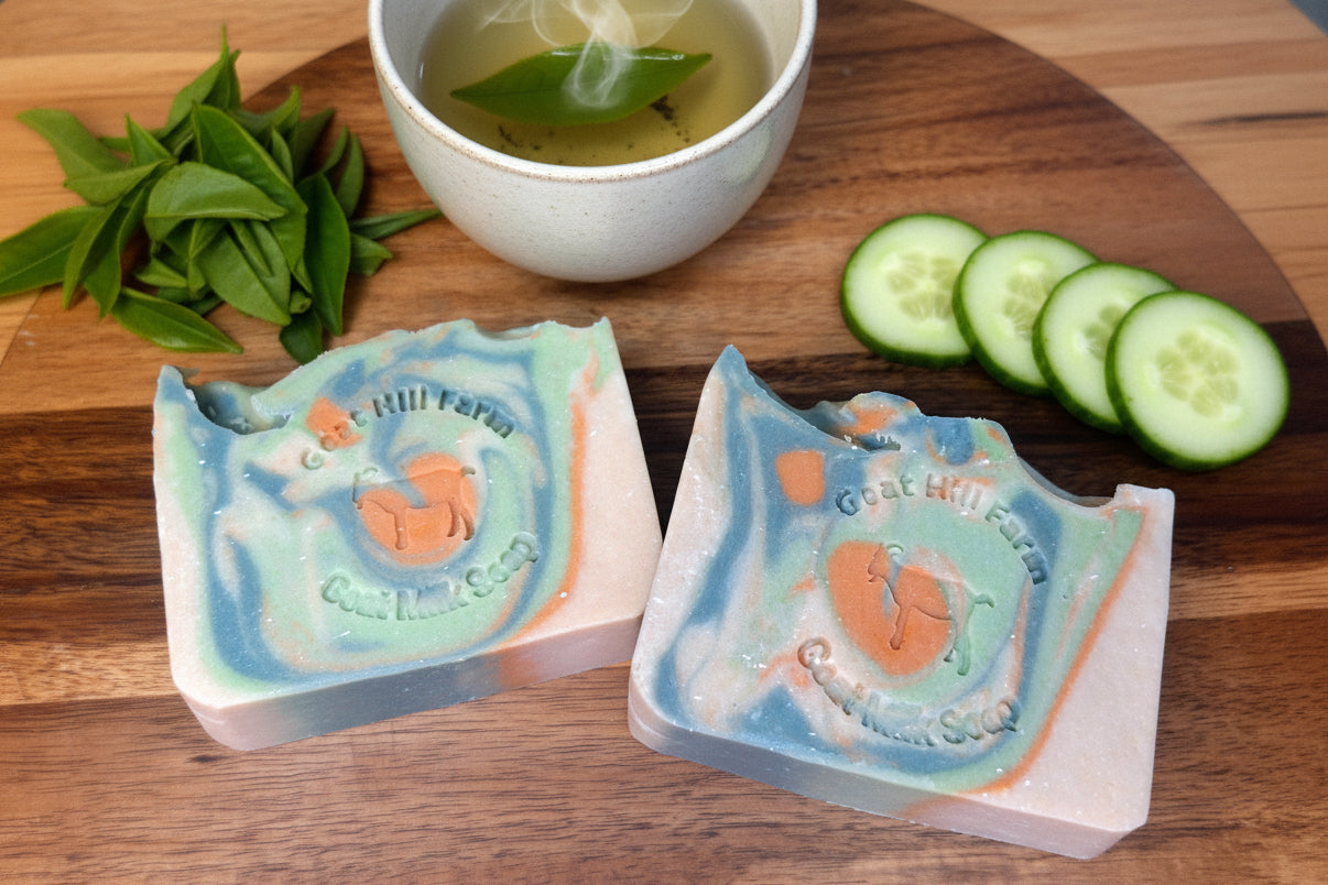 Goat MIlk Soap - Green Tea & Cucumber