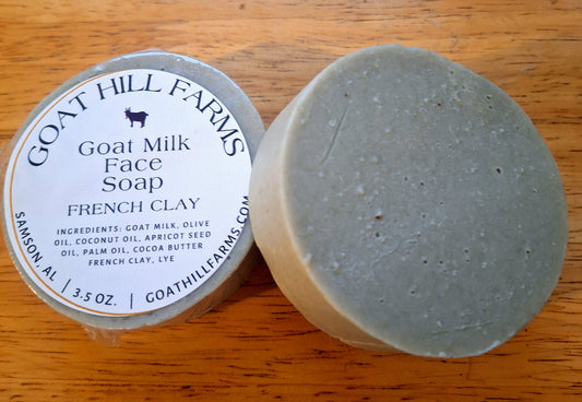 Goat Milk Face Soap - French Clay