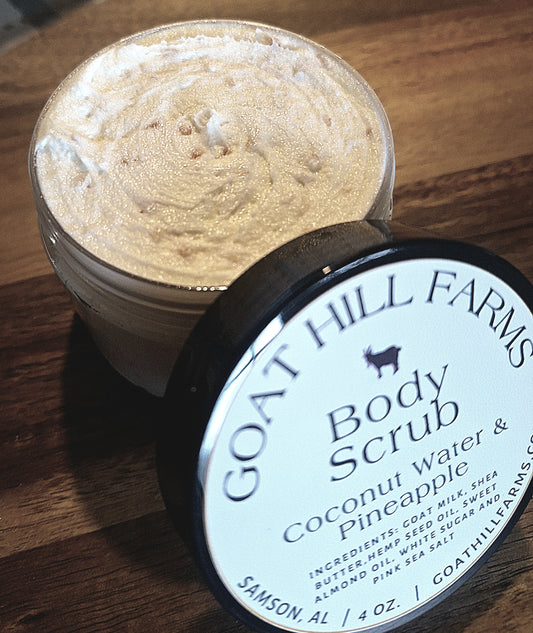 Coconut Water & Pineapple Whipped Body Scrub