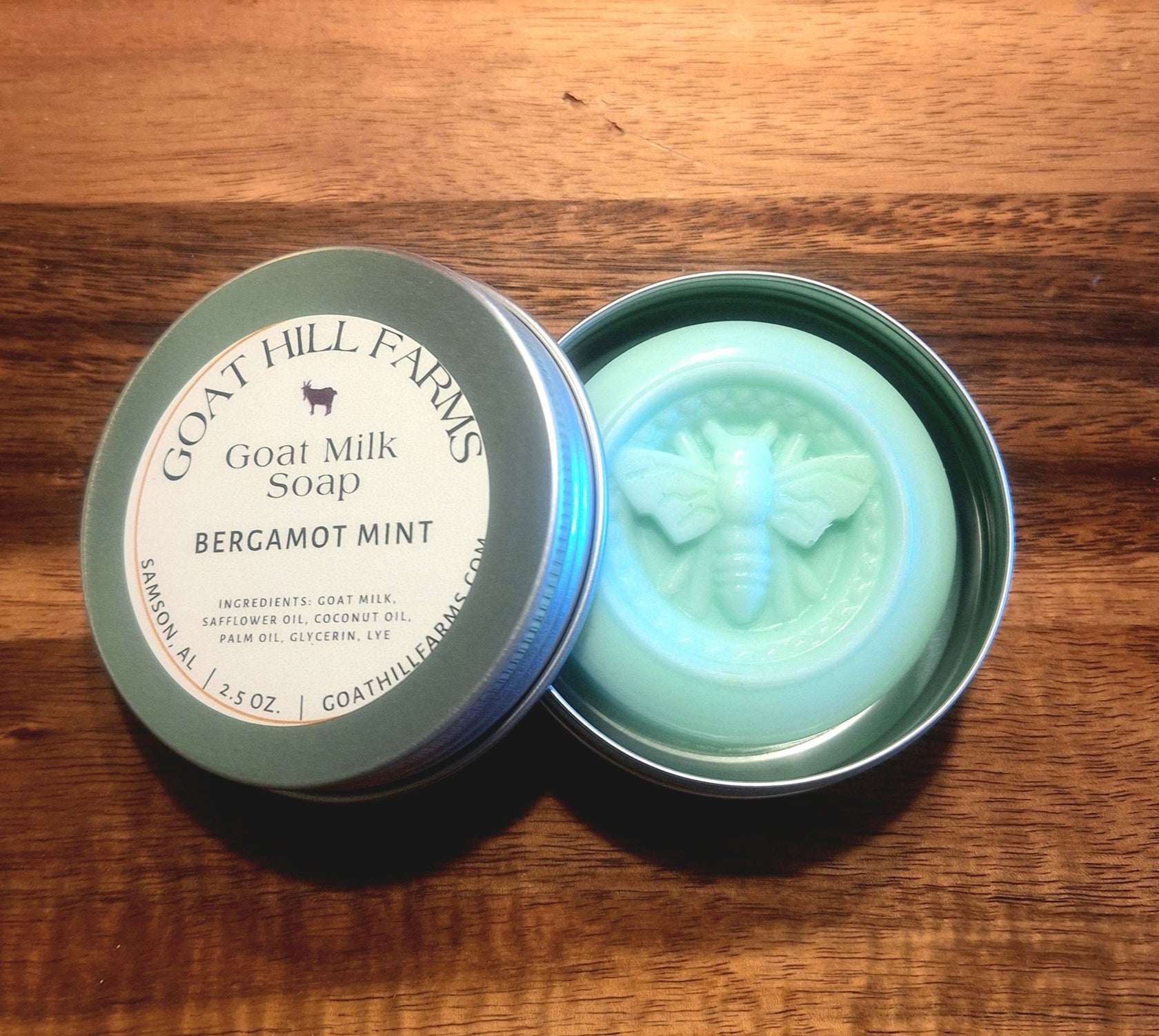 Travel Size Goat Milk Soap 2.5 oz. Goat HIll Farms