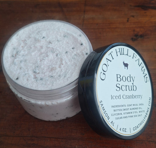 Body Scrub - Iced Cranberry