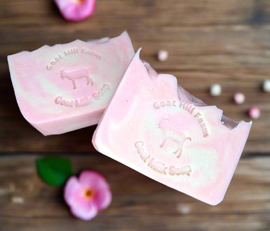 Goat Milk Soap - Pink Quartz