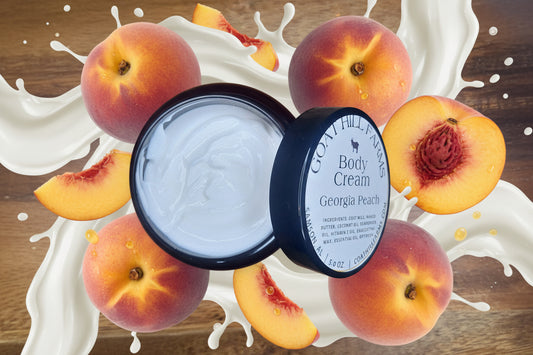 Goat Milk Body Cream - Georgia Peach